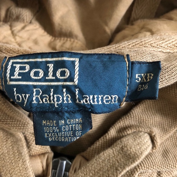 Ralph Lauren zipped up hooded shirt - Picture 3 of 4